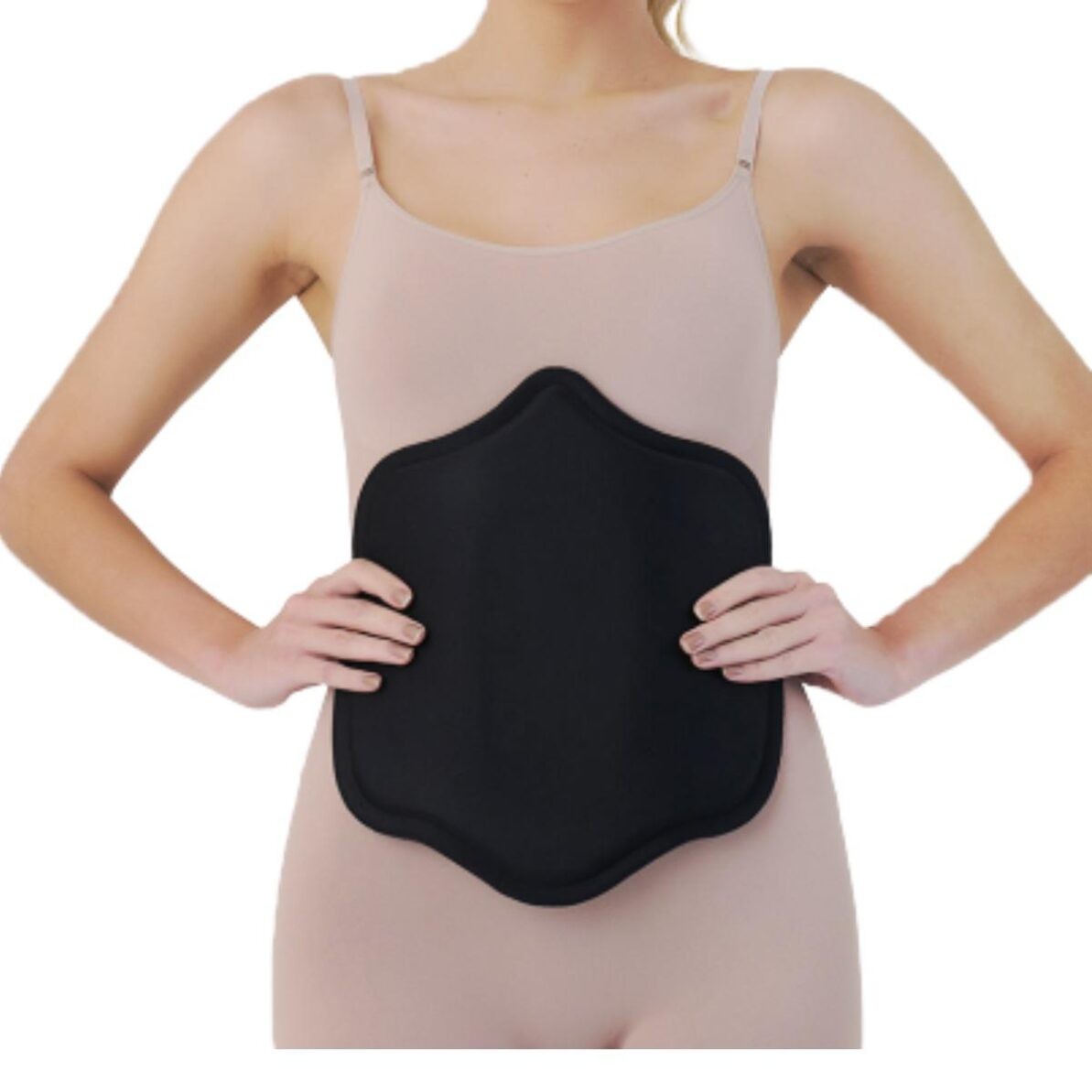 Placa de Contenção Região Abdominal — peça pós-cirúrgica feminina Poupée